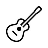 guitar isolated on background vector