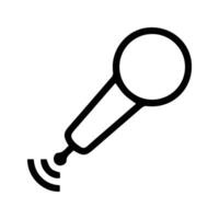 wireless microphone isolated on background vector
