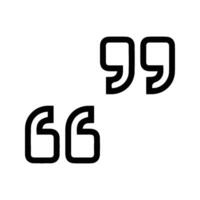 quotation marks isolated on background vector