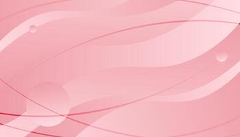 Abstract Pink Wave Design Background vector