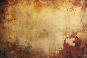 Aged paper or wall texture. Grunge background. Background for banner photo