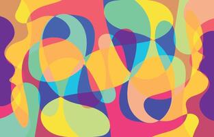 Colorful Abstract background design, art vector