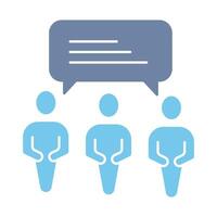 collective concept line icon. Simple element illustration. collective concept outline symbol design. vector