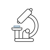 laboratory concept line icon. Simple element illustration. laboratory concept outline symbol design. vector