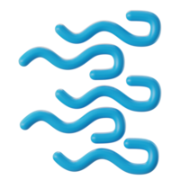 wind 3d illustration png
