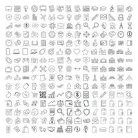 icon set symbol template for graphic and web design collection logo illustration vector