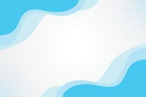 white background with blue shape vector