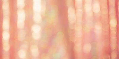 Defocus light peach color as background banner size photo