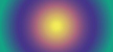 Gradient color background consists of green, purple, orange and yellow for template. vector