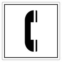 Phone Icon in Minimalist Style for Communication Needs vector