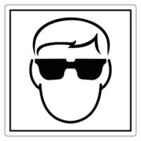 Stylish Icon of a Person with Sunglasses vector