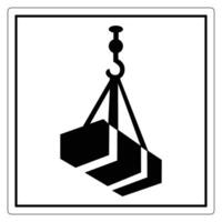 Crane Hook Symbol for Lifting Operations vector