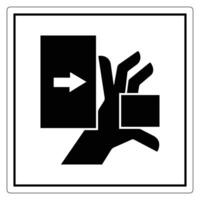 Hand Gesture Symbol for Directional Movement vector