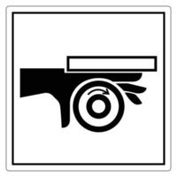 Hand Holding Circular Object for Visual Representation vector