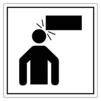 Icon of Person with Speech Bubble Sign vector