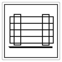 Simple Outline of Grid Structure Design vector