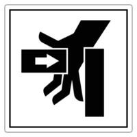 Hand Reaching for Object Icon Sign vector