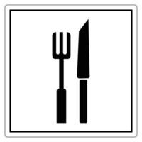 Icon of Fork and Knife for Dining Use vector