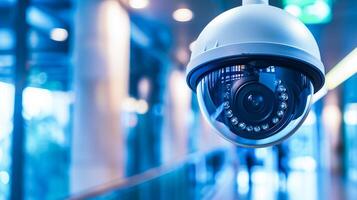 CCTV Closed circuit camera, security system. photo
