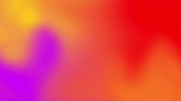 A colorful abstract background with a red, yellow and purple color video