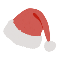 A hand drawn watercolor illustration of a cute red winter hat. Ideal for winter decor, clothing patterns, or adding a soft and festive touch to your projects. png