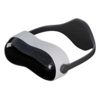 Innovative 3D Illustration of a Mixed Reality Device with Versatile Use png