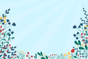 Frame made of stylized twigs. Design for invitations, printing. vector