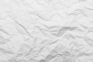 White Paper Texture background. Crumpled white paper abstract shape background with space paper recycle for text photo