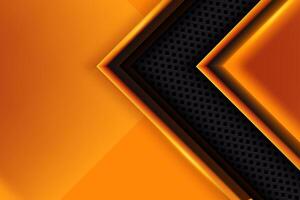 orange background black rectangle shape gradient vector
