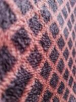 Fill inframe photo, close up of a carpet pattern. Soft fur carpet. Suitable for your home. photo