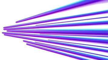 3D Fluid Blue Rays Zoom in Motion Effect, Light Gradient Isolated on White Background vector