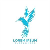 Bird Gradient Logotype Illustration simple design vector