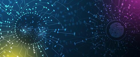 A digital background with many lines and dots vector