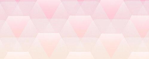 A pink and white geometric pattern with a diagonal line vector