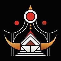 The logo for the game is a red and white design vector
