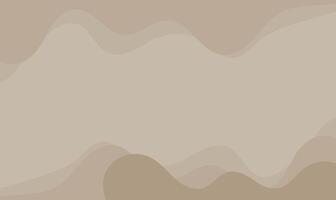 Wavy abstract background with a gray and black gradient. vector