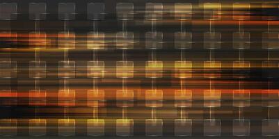 Orange glossy squares abstract geometric background vector
