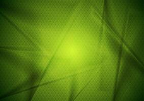 Abstract bright green tech modern background vector