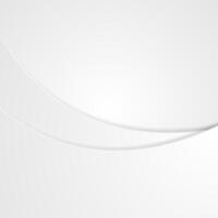 Abstract grey minimal wavy background vector