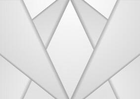 Grey abstract concept technology background vector