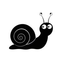 Snail Line and Silhouette Icon Set. Slug in Shell Crawl Pictogram. Helix Slow, Cute Escargot Moving. Slimy Eatable Spiral Mollusk Symbol Collection. Wildlife Concept. Isolated Illustration. vector