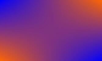 Shining and cool orange and blue gradient background texture. Modern vivid and dynamic abstract design illustration for artwork, advertising, banner, poster, cover, decoration, landing page, brochure vector