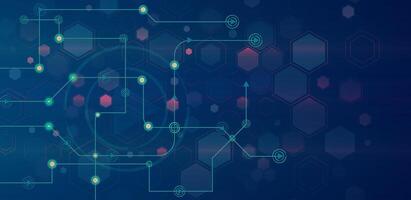 Abstract future or innovation technology blue background. editable vector