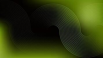 Geometric background Abstract. Modern green futuristic technology editable vector