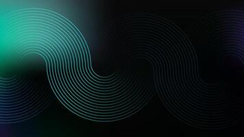 Geometric background Abstract. Modern green futuristic technology editable vector