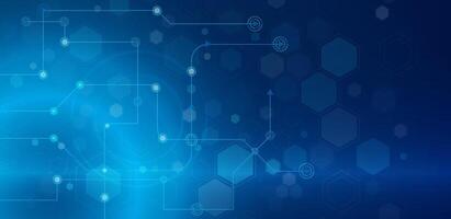 Abstract future or innovation technology blue background. editable vector