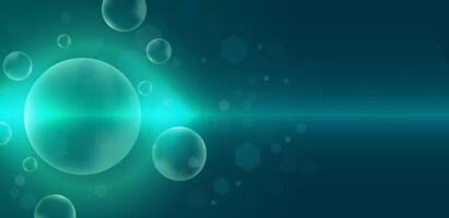 Medical research and technology. Science and futuristic sci fi abstract modern background. illustration vector