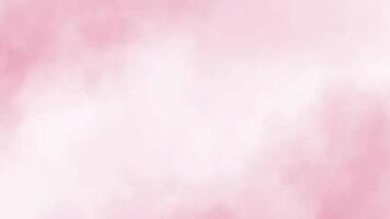 Abstract horizontal watercolor background. Hand drawn texture in pink color. Brush stroked painting pastel color watercolour vector