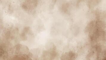 Abstract horizontal watercolor background. Hand drawn abstract texture. Brwon brush stroked painting pastel color backdrop vector