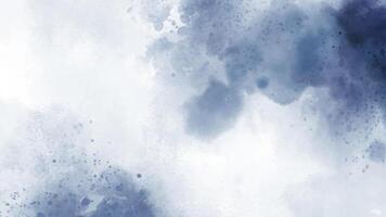 Abstract horizontal watercolor background. Hand drawn texture. Brush stroked painting pastel blue ink color texture vector